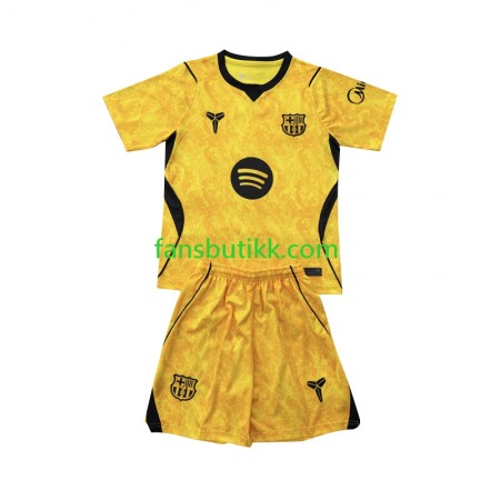 Fotballdrakt FC Barcelona Keeper Barn Fjerde 2026-2027 Kortermet